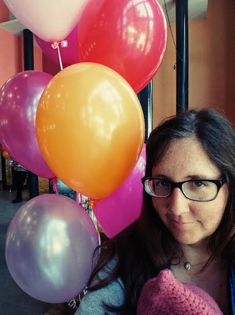 Blogfamilia Ballons Selfie Perlenmama